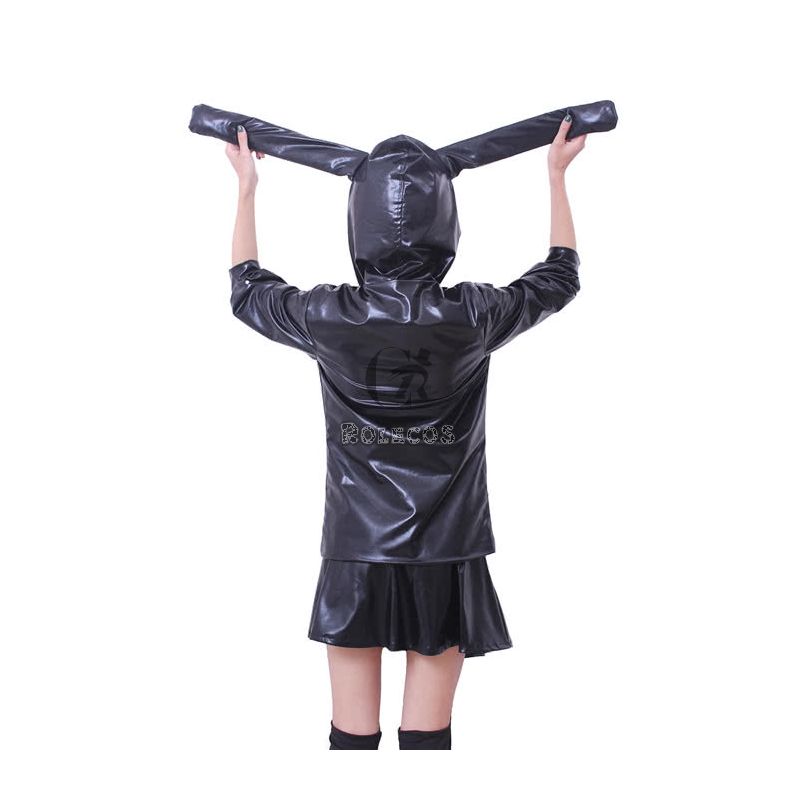 Tokyo Ghoul Touka Kirishima Black Leather Turnouts Cosplay Costume