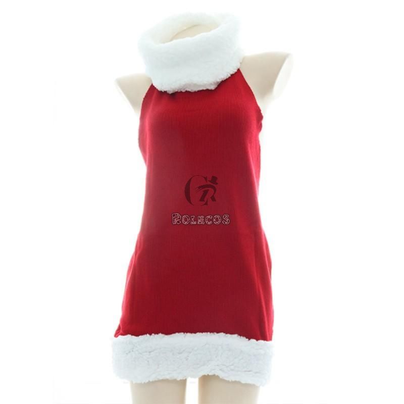 Christmas Backless Sweater Cosplay Costume