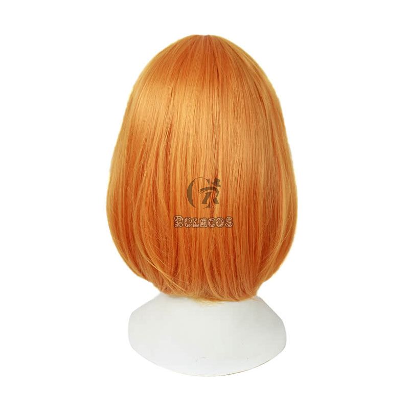 Love Live! Kousaka Honoka Medium Long Orange Cosplay Wigs 