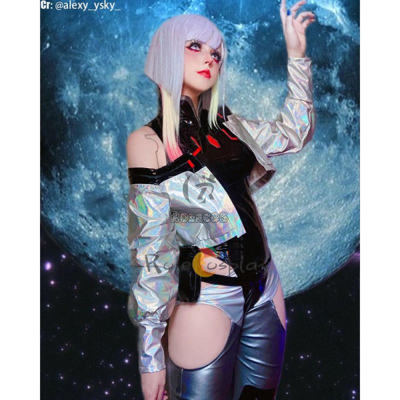 Gvavaya Cosplay Anime Cyberpunk Edgerunners Rebecca Cosplay Costume Cy
