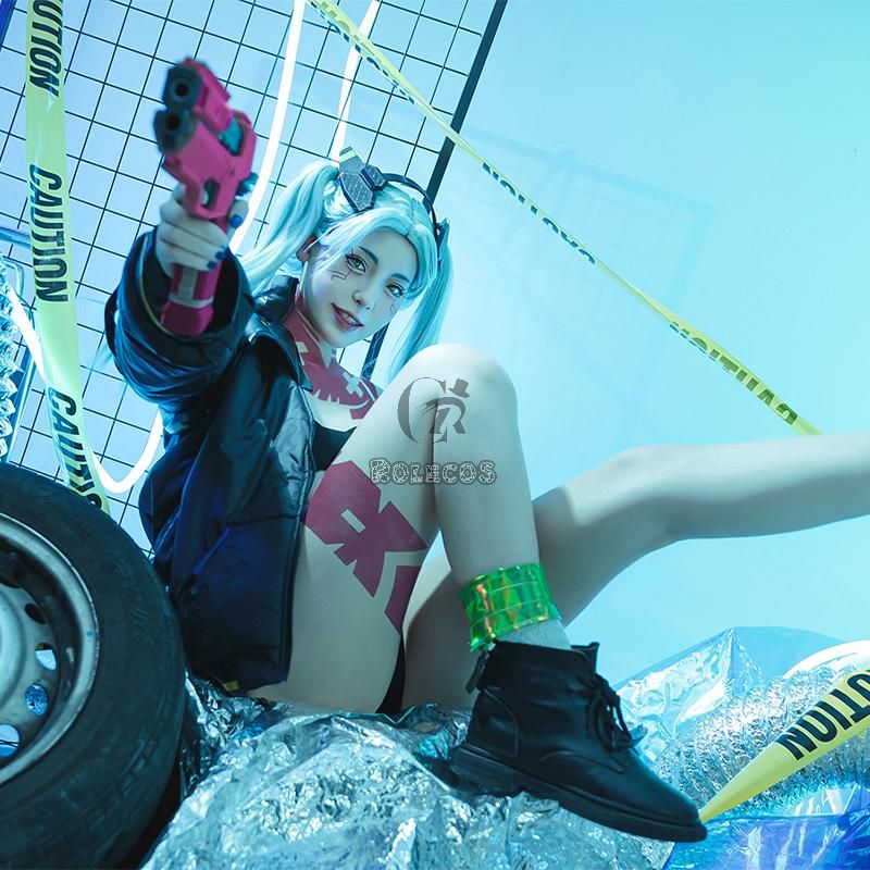 Rulercosplay Anime Cyberpunk Edgerunners Rebecca Cosplay Costume