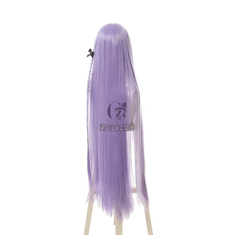 Danganronpa Kyouko Kirigiri  Purple Long  Cosplay Wigs 