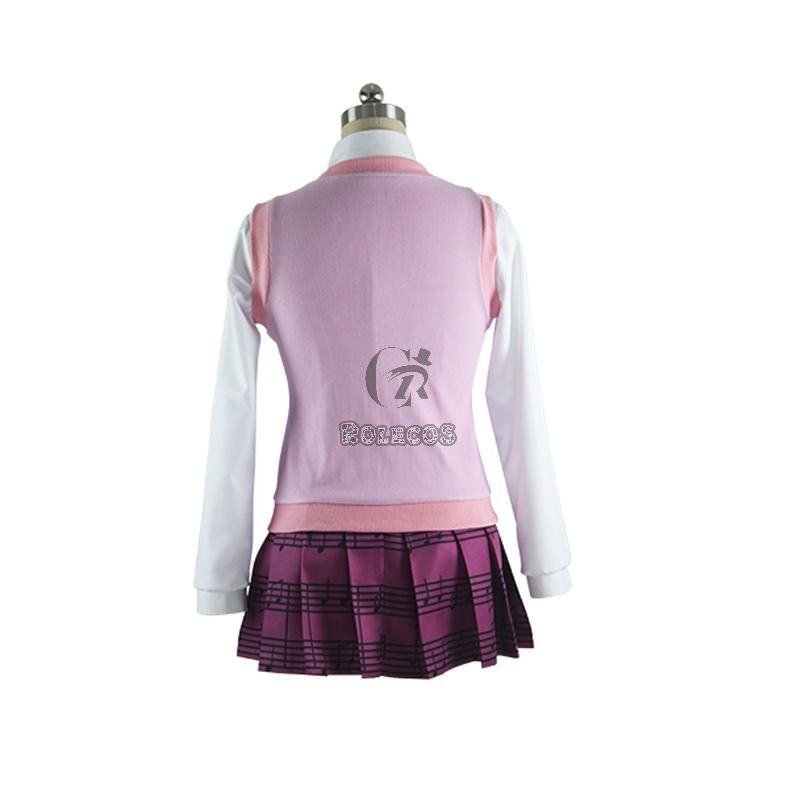 Danganronpa V3 Akamatsu kaede Uniform Cosplay Costume