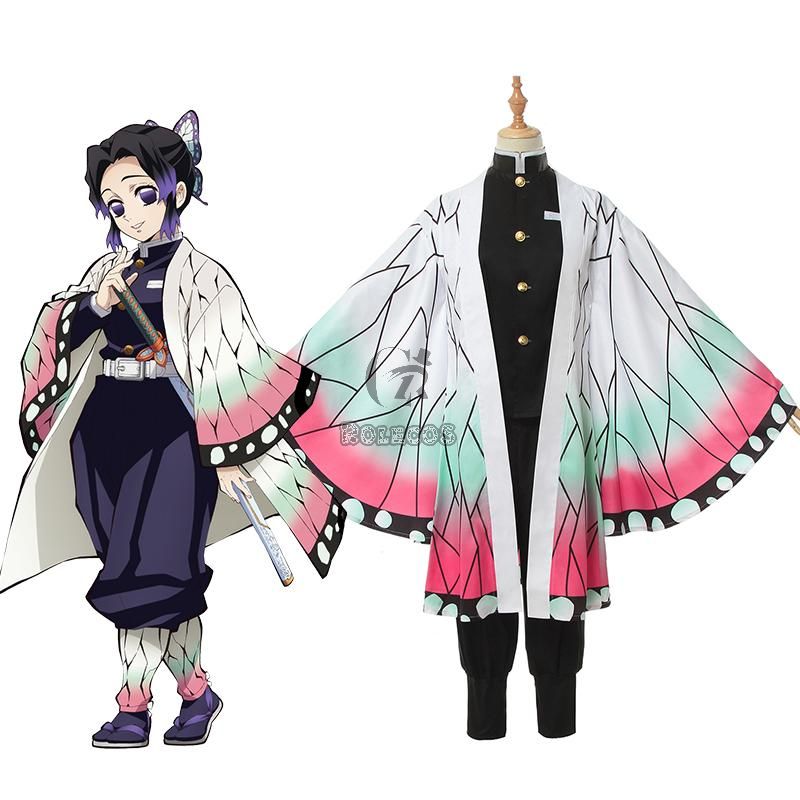 Demon Slayer Kochou Shinobu kimono Cosplay Costume