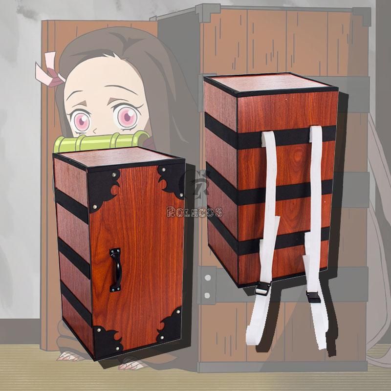 Demon Slayer Nezuko Kamado Box 2 Sizes Cosplay Prop