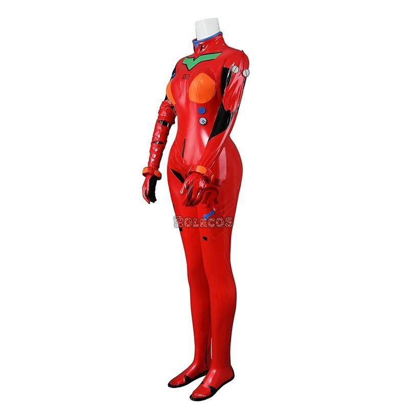 EVA Asuka Langley Combat Suit Cosplay Costume