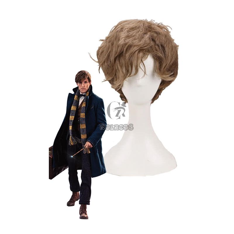 Fantastic Beasts and Where to Find Them Newt Cosplay Wigs