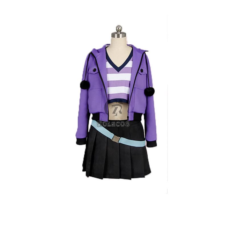 Fate/Apocrypha Kuro no Rider Purple Dress Anime Cosplay Costumes