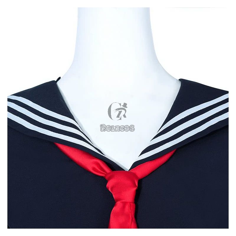 Fate Grand Order Aya Asagiri Janpanese Sailor Uniform Cosplay Costume 