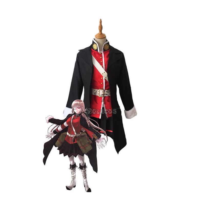 Fate Grand Order FGO Nightingale Red Black Cosplay Costumes