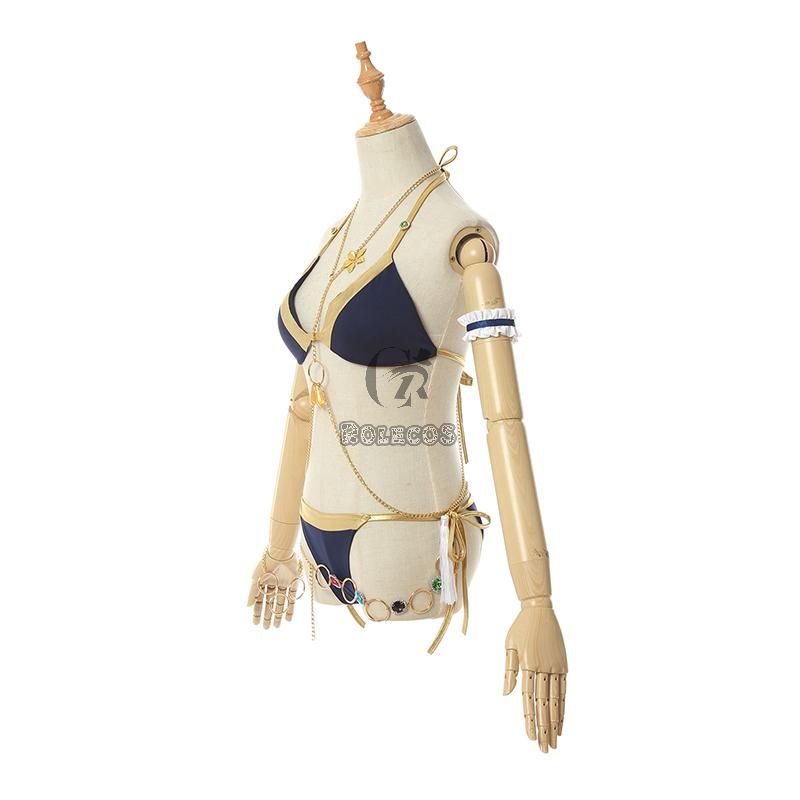 FateGrand Order Tamamo-no-Mae Swimsuit Cosplay Costume