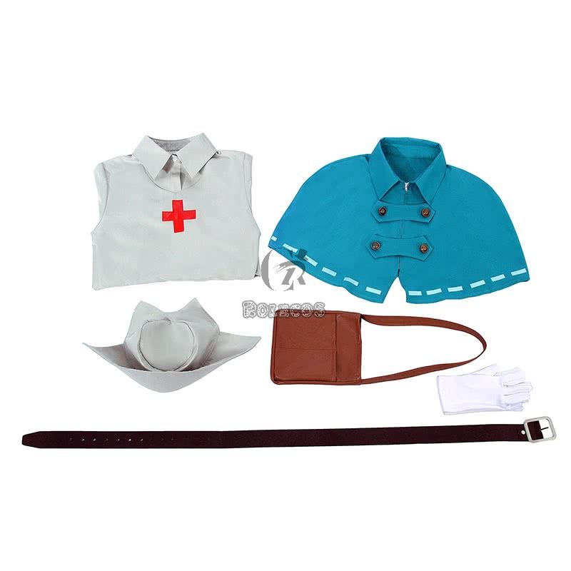 Game Fifth Personality Doctor  Emily Nguyen Cosplay Costumes Full Sets