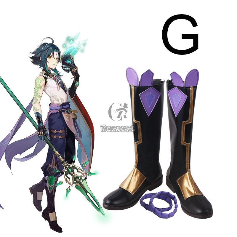 Game Genshin Impact Cosplay Shoes 11 Style