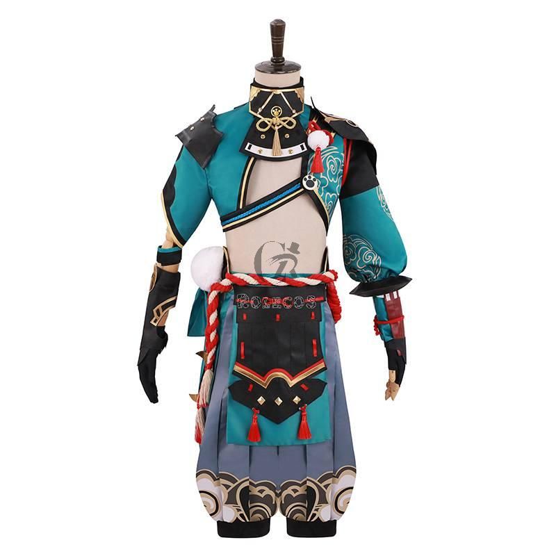 Game Genshin Impact Gorou Cosplay Costume