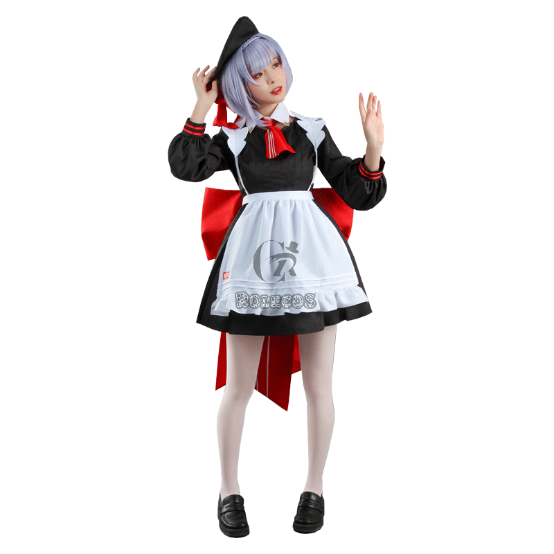 Game Genshin Impact Noelle KFC ver Cosplay Costume