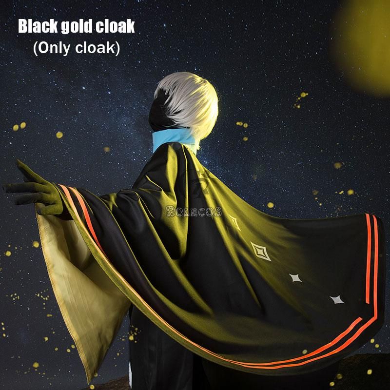 Black gold cloak