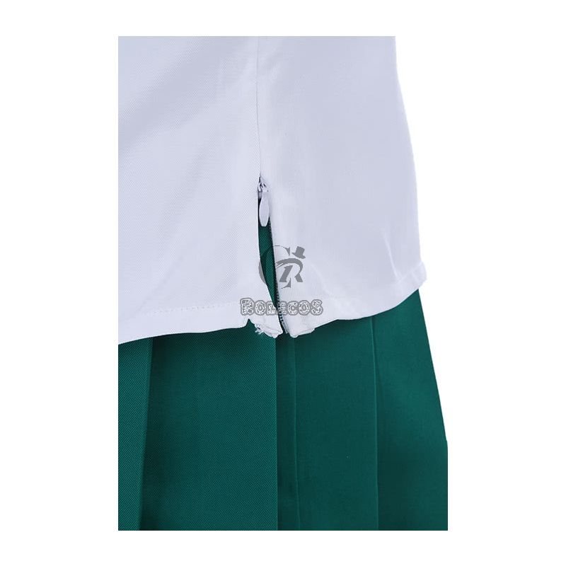 Women Girls Sailor Navy Dark Green Uniform Cosplay Dresses Costumes10