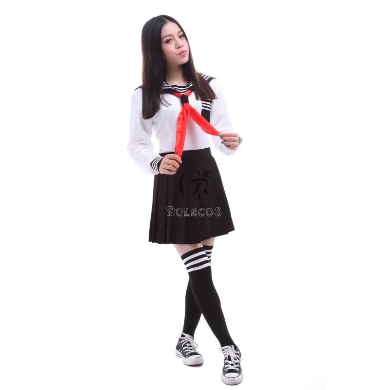  Skirts Long Sleeve Cosplay Costumes
