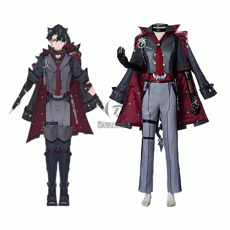 Genshin Impact Wriothesley Duke Fontaine Cosplay Costume