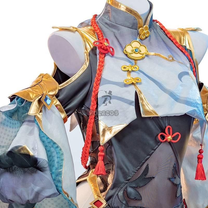 Genshin Impact Shenhe Cosplay Costume