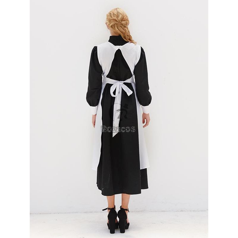 Halloween Vintage Dress Two Colors Cosplay Costume