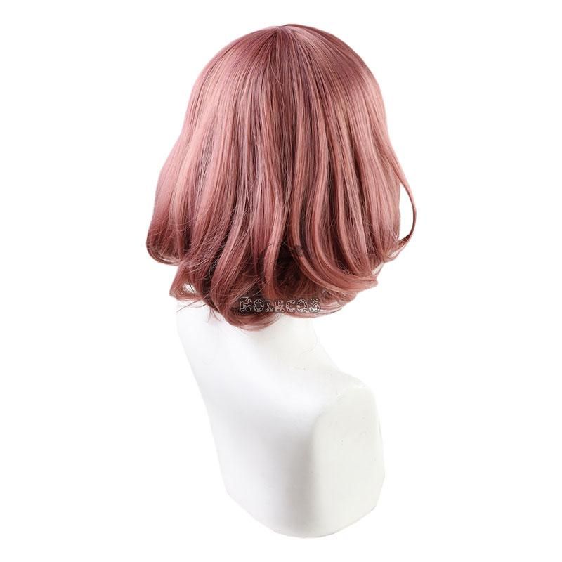 High-Rise Invasion Maid-fuku Kamen Pink Cosplay Wigs