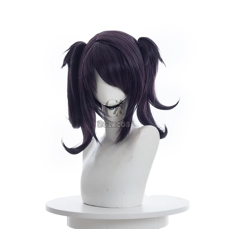 Hololive NEEDY GIRL OVERDOSE Ame-chan Black Cosplay Wigs