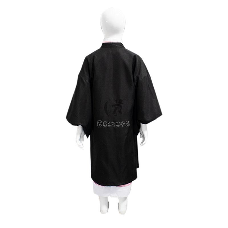 Kid Demon Slayer Nezuko Kamado kimono Cosplay Costume