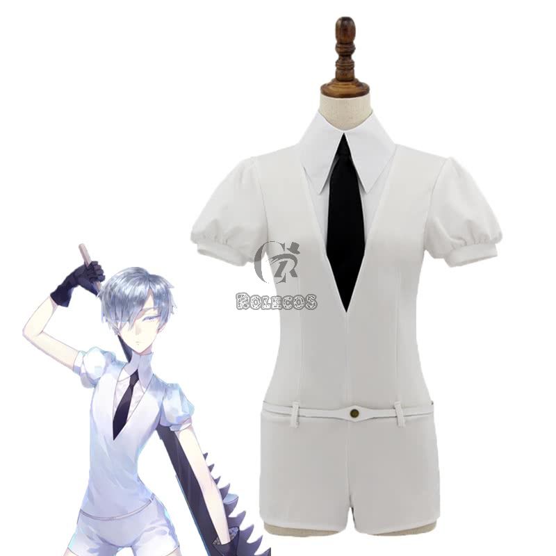 Land of the Lustrous Houseki no Kuni Antarcticite The Entire Personnel  White Cosplay Costumes