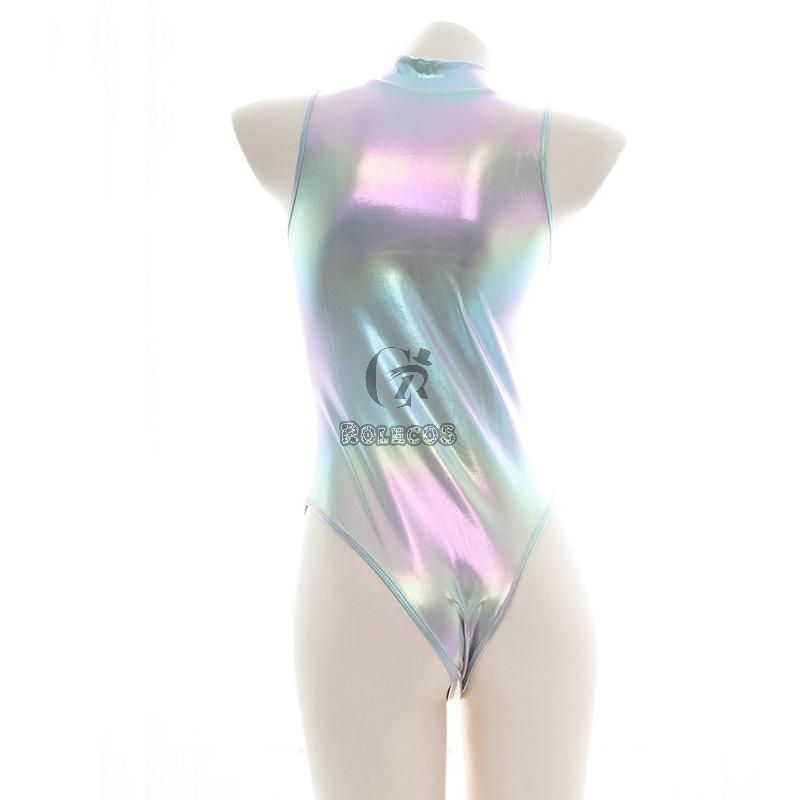 Laser Bodysuit 2 Color Swimsuit Cosplay Costume