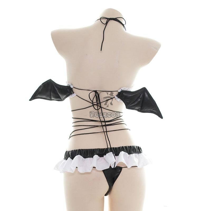 Little Devil Sexy Strapped Wings Cosplay Costume