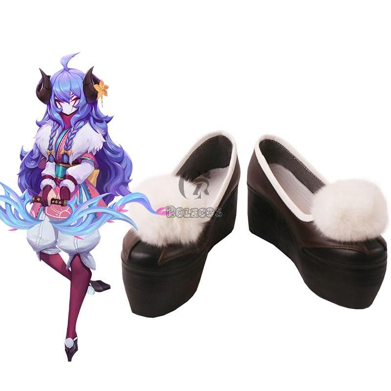 LOL Spirit Blossom Kindred Cosplay Shoes