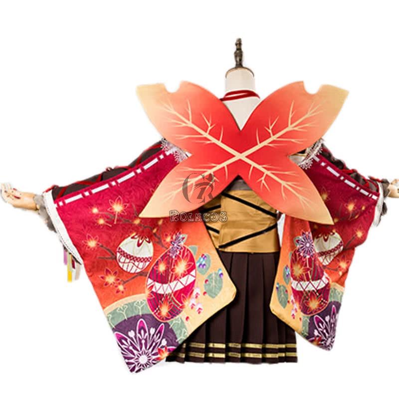 Love Live! Sunshine Aqours Mari Ohara Maple kimono Cosplay Costume