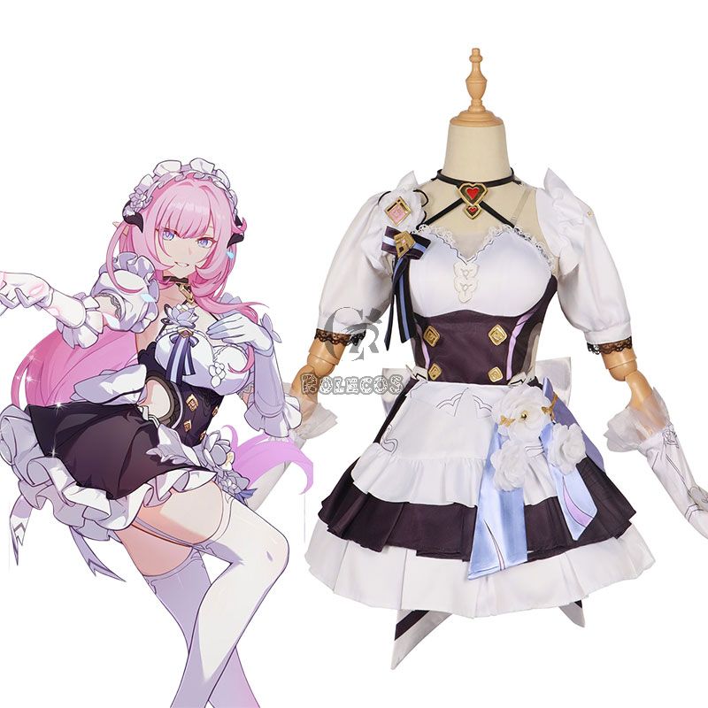 Honkai Impact 3rd Maid Elysia Cosplay Costume