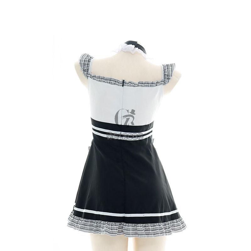 Maid Pierced Sexy Lingerie Cosplay Costume