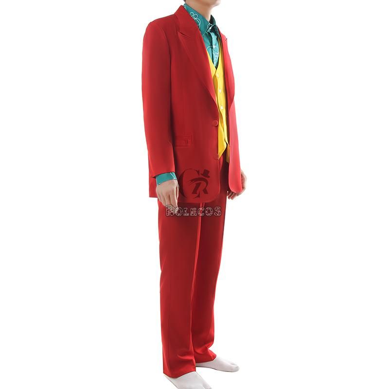 Movie Joker 2019 Joker Halloween Male Suit Cosplay Costume