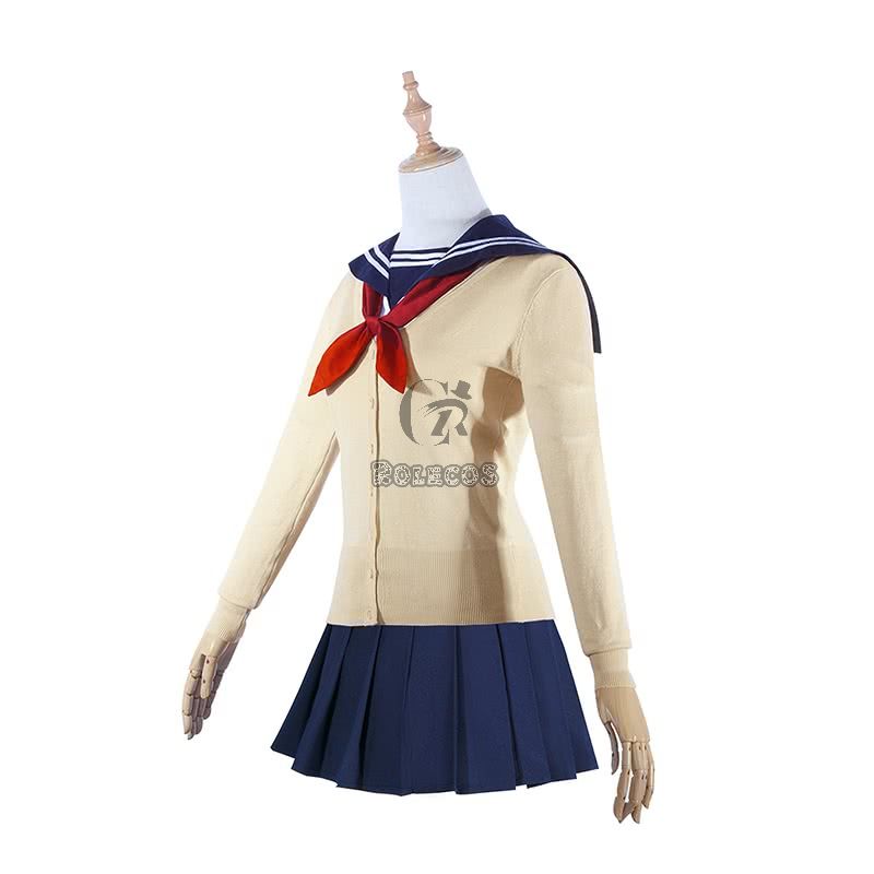 My Hero Academia Himiko Toga School Uniform Cosplay Costume