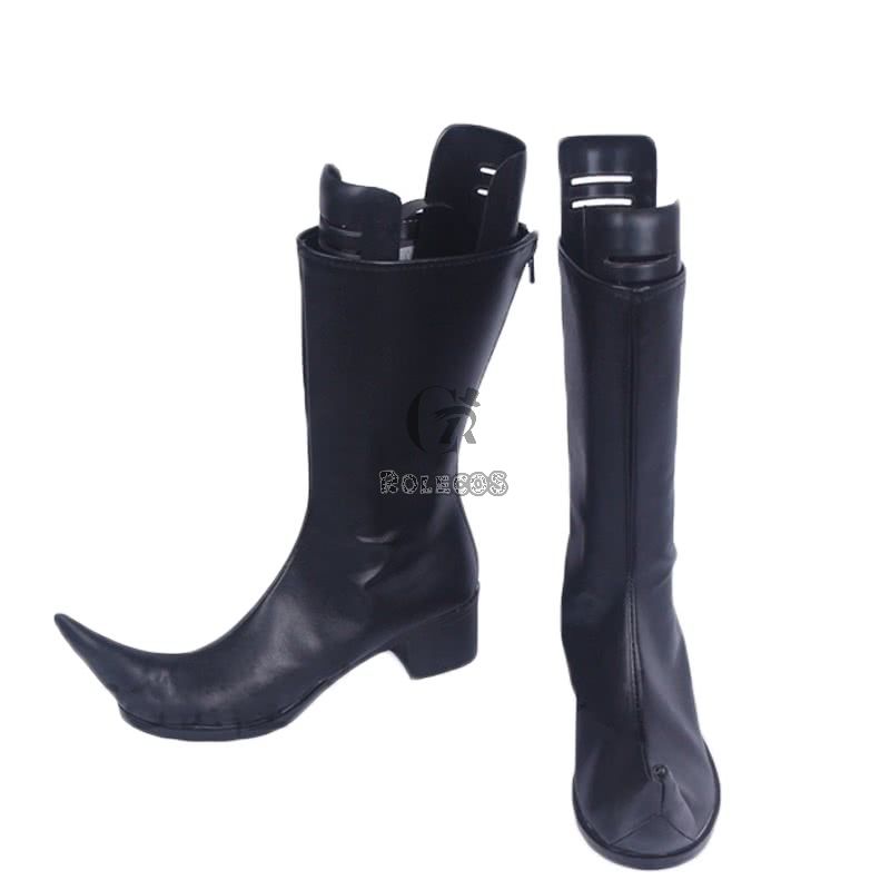 Persona 5 Joker Black Boots Cosplay Shoes