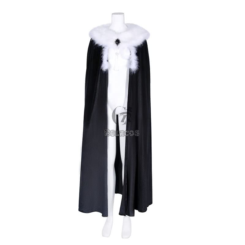Retro Velvet Fur Collar Cloak Cosplay Costume