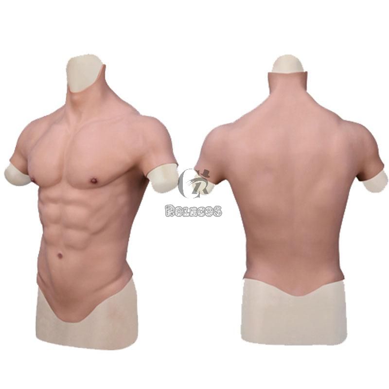 Silicone False Fake Muscle Muscle Chest Man Cosplay Prop