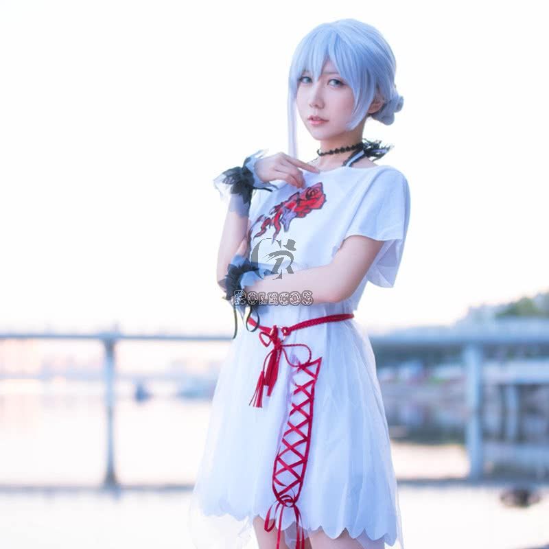 SINoALICE Snow White Casual Dress Game Cosplay Costumes