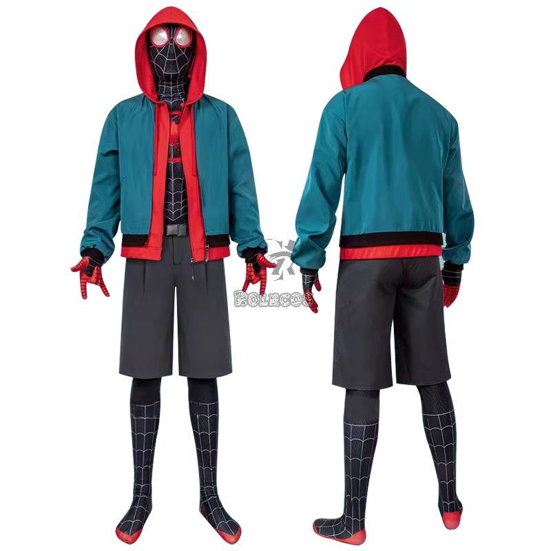 Spider-Man Miles Morales Cosplay Costume