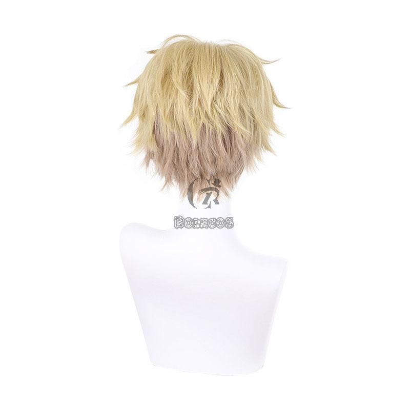 SPY×FAMILY Twilight Loid Forger Short Brown Yellow Cosplay Wigs