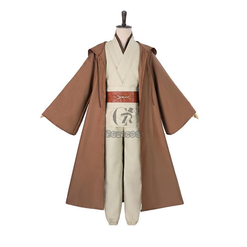 Star Wars Jedi Obi-Wan Kenobi Cosplay Costume
