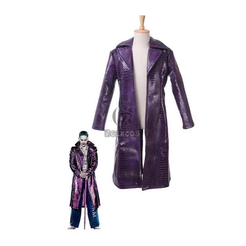Batman The Dark Knight Joker Deluxe Costume Extra-Large Purple