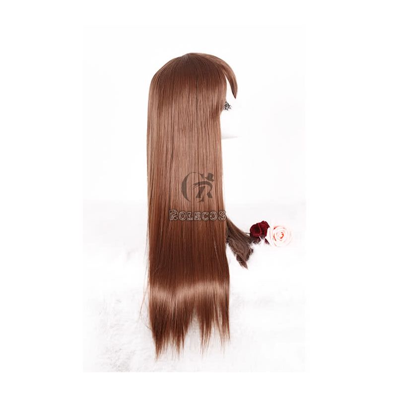 Suzumiya Haruhi Long 65cm Straight Brown Japanese Anime Cosplay hair Wig 
