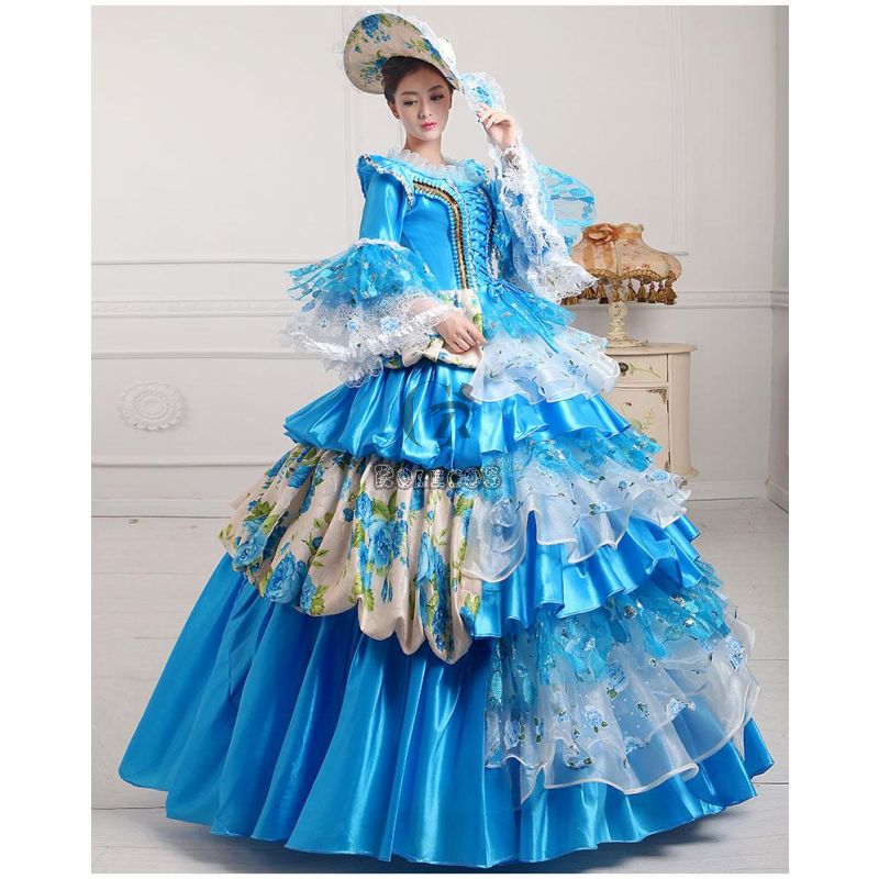 Court Dress British Costume European Style Cosplay Costume For Sale