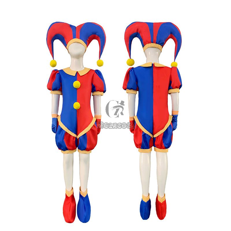 The Amazing Digital Circus Pomni Cosplay Costume