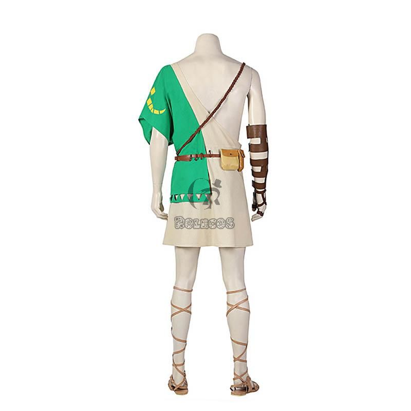 The Legend of Zelda2 Breath of the Wild Desert Link Cosplay Costume