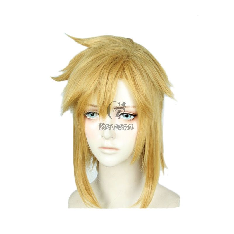 The Legend of Zelda Breath of the Wild Link Blond Cosplay Wigs